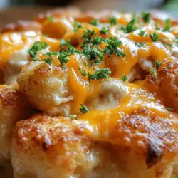 Casseroles have long held a special place in the hearts—and stomachs—of families across the globe. Their comforting nature and the ease of preparation make them a go-to choice for busy weeknights, potlucks, or family gatherings. One dish that stands out in the realm of casseroles is the Chicken Tater Tot Casserole. This hearty recipe is not only loved for its creamy, savory flavors but also for its delightful crunch on top thanks to the tater tots.