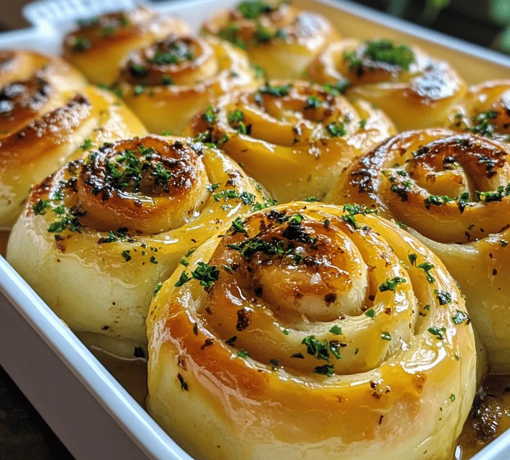 There's something truly special about the aroma of fresh bread wafting through your kitchen. Homemade rolls, warm from the oven and slathered with butter, have a way of bringing comfort and joy to the dinner table. Among all the delightful bread recipes, Buttery Garlic Bliss Rolls hold a special place, captivating hearts and palates alike. These rolls are not just a side dish; they are an experience—a perfect accompaniment that elevates any meal, be it a simple family dinner or a festive gathering.