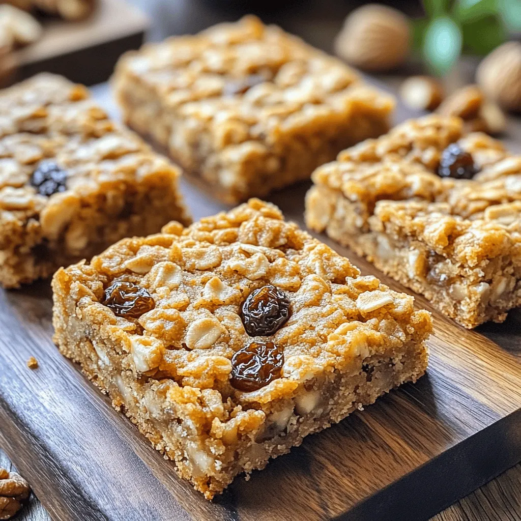 Before we delve into the preparation steps, it's crucial to understand the role of each ingredient in our chewy oatmeal raisin cookie bars. Not only do these ingredients contribute to the flavor and texture of the bars, but they also add nutritional value that elevates this treat beyond the typical dessert.