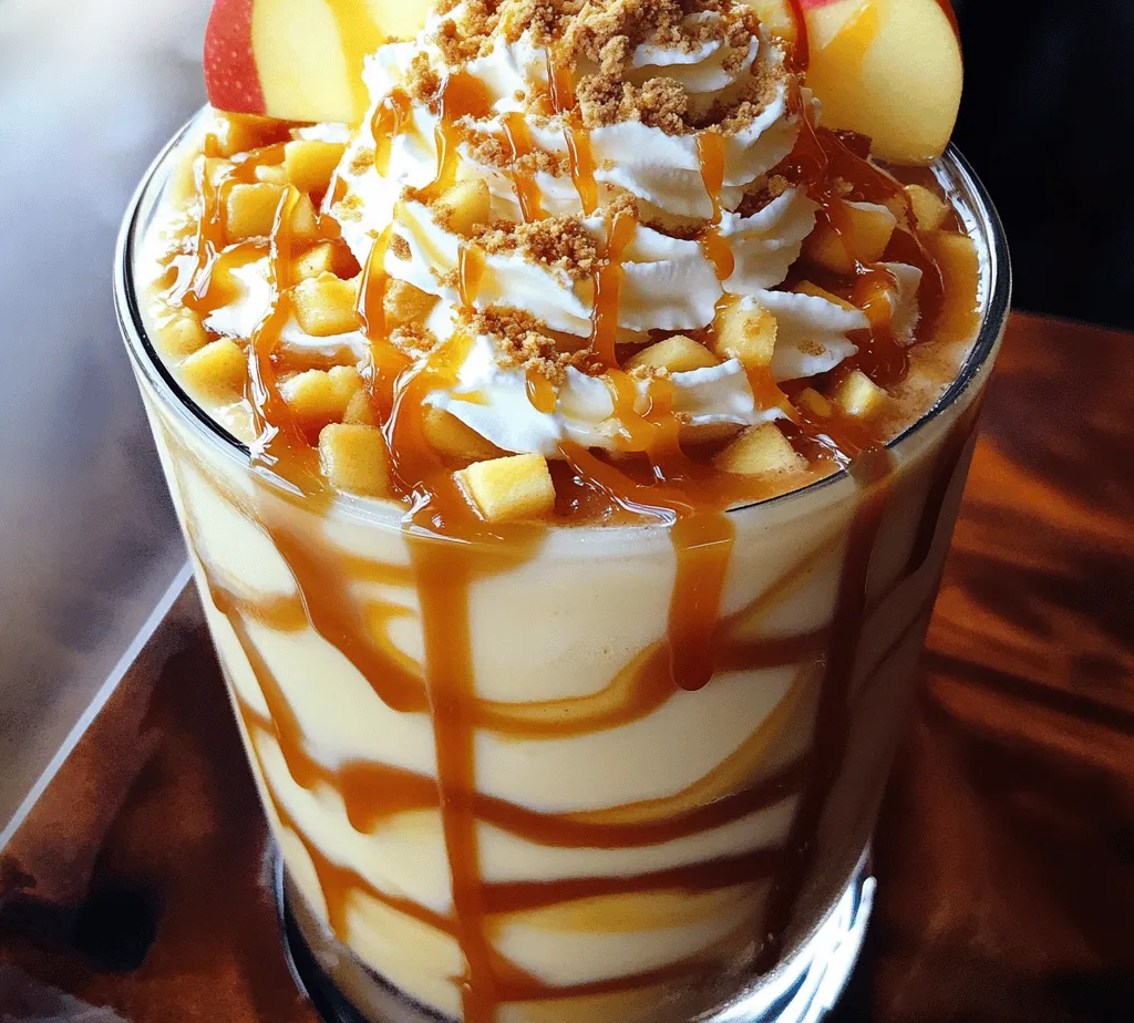 If you’ve ever craved the comforting flavors of a classic apple pie but wanted a refreshing twist, then the Caramel Apple Pie Milkshake is the perfect solution. This decadent dessert combines the sweet, spiced essence of apple pie with the creamy richness of a milkshake, creating a delightful experience for your taste buds. Imagine sipping on a thick, velvety milkshake that perfectly encapsulates the nostalgic flavors of fall while delivering the ultimate indulgence in one glass.