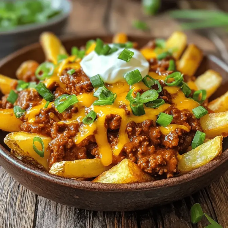 Imagine biting into a crispy, golden fry, perfectly doused in rich, melty cheese and topped with hearty chili. This is the essence of Cheesy Heavenly Chili Fries—an indulgent dish that perfectly combines the comforting textures and flavors we all crave. Whether you’re enjoying a casual movie night at home, hosting a game day gathering, or simply treating yourself after a long week, this dish promises to elevate your snacking experience to heavenly heights.