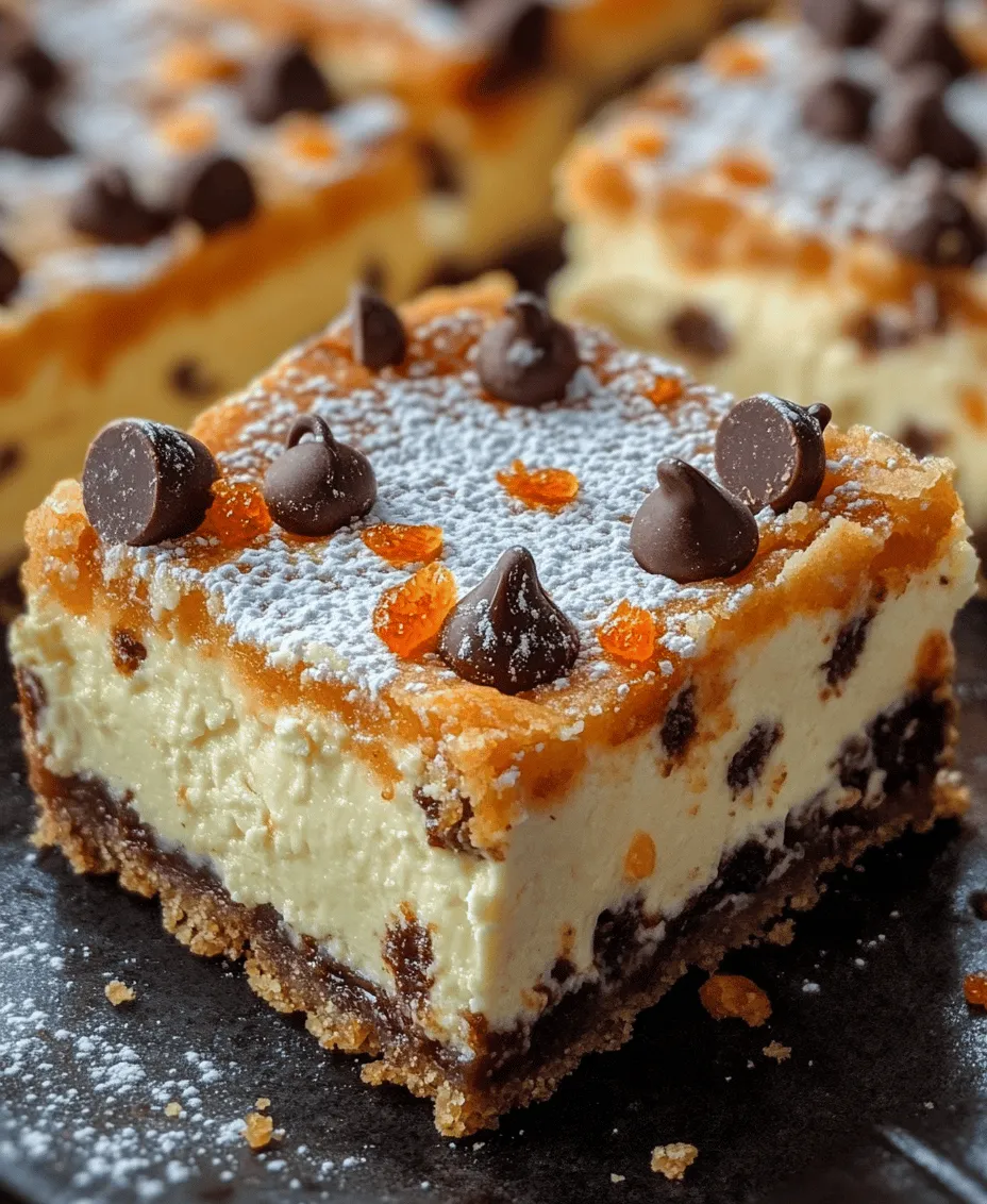 Before diving into the preparation of these delectable cannoli cheesecake bars, it's essential to understand the key ingredients that contribute to their unique flavor and texture. Each component plays a vital role in creating a harmonious balance that embodies the essence of both cannoli and cheesecake.