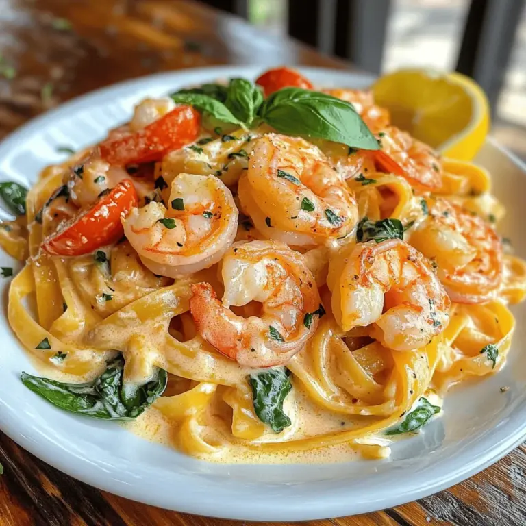 Are you ready to embark on a culinary journey that celebrates the ocean's bounty? Introducing the Shrimp Love Affair Pasta—a dish that beautifully marries the succulent flavors of fresh shrimp with the richness of a creamy sauce, creating a delightful experience for seafood lovers. Whether you’re planning a romantic dinner for two, a family gathering, or simply craving a comforting meal at home, this pasta dish is sure to impress and satisfy.