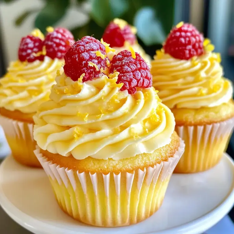 Welcome to the delightful world of Raspberry Lemon Heaven Cupcakes, where sweet meets tangy in the most exquisite way. These enchanting cupcakes are a celebration of flavors, combining the freshness of ripe raspberries with the zesty brightness of lemons. Their perfect balance makes them an ideal treat for a variety of occasions—whether you're hosting a birthday party, enjoying a sunny afternoon tea, or simply indulging in a well-deserved dessert after a long day.