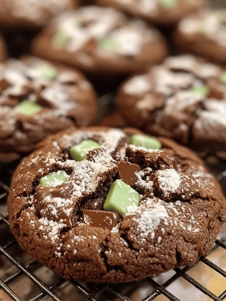 If you’re a fan of the delightful combination of rich chocolate and refreshing mint, then Andes Mint Chocolate Cookies will quickly become a cherished addition to your baking repertoire. These cookies offer a symphony of flavors, where the sweetness of chocolate harmonizes beautifully with the coolness of mint. Every bite delivers a satisfying crunch on the outside, followed by a chewy, decadent center that melts in your mouth.