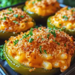 Exploring creative ways to use leftovers can elevate your cooking game, and what better way to do that than with a delicious and spicy appetizer? Leftover Mac 'n' Cheese Stuffed Jalapenos combine the rich, creamy goodness of mac and cheese with the zesty kick of jalapenos, resulting in a dish that is both comforting and exciting. This blog post will guide you through the process of making this delightful recipe from start to finish, ensuring you impress your family and friends with your culinary skills.