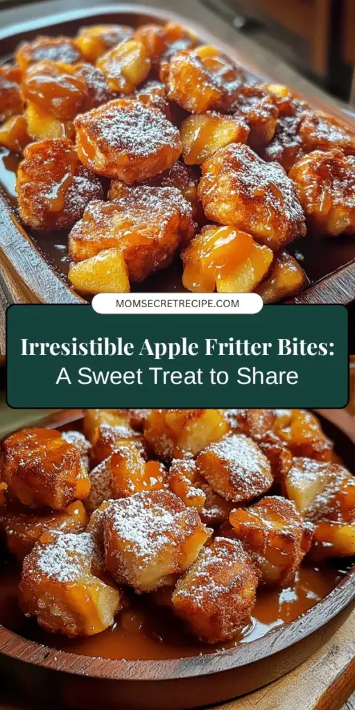 Discover the joy of Apple Fritter Bites Delight, a bite-sized treat that captures the nostalgic flavors of classic apple fritters. Easy to make and perfect for sharing, these crispy, golden bites filled with sweet apple goodness are sure to please your taste buds. Ideal for gatherings or cozy nights in, this recipe is a must-try! Explore the magic of apple-based desserts today! #AppleFritterBites #DessertRecipes #HomemadeTreats #BiteSizedDelights #ComfortFood