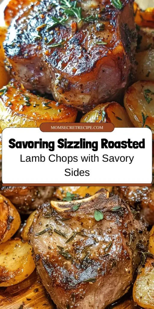 Indulge in the exquisite flavors of sizzling roasted lamb chops paired with herb-infused Yukon Gold potatoes and caramelized sweet onions. This delightful dish is perfect for any occasion, showcasing tender lamb marinated with fresh herbs and perfectly roasted vegetables. Impress your guests or enjoy a gourmet dinner at home with this easy-to-follow recipe that promises a culinary adventure. #LambChops #RoastedVegetables #CulinaryDelight #HomeCooking #Foodie #GourmetDinner #RecipeIdeas