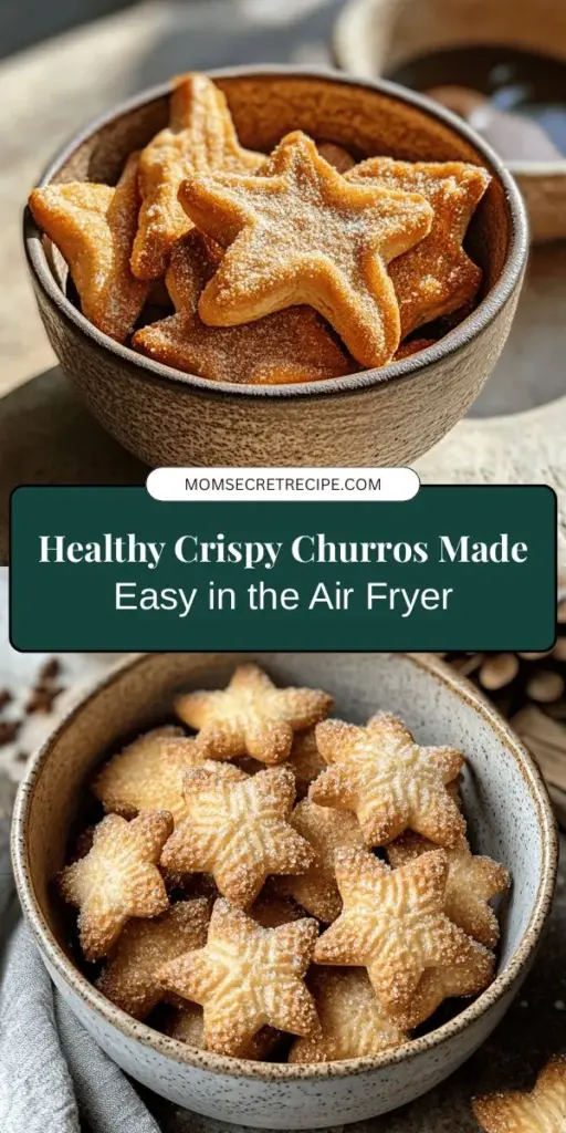 Indulge in the joy of homemade churros with this Crispy Air Fryer Light Churros recipe! Enjoy a healthier twist on the classic treat that every dessert lover adores. With less oil and all the crunch, you can whip up these golden delights in no time. Perfect for family gatherings or a sweet snack, they pair beautifully with chocolate sauce or dulce de leche. Discover a world of flavor with just a few simple ingredients and easy steps! #Churros #AirFryer #HealthyDesserts #HomemadeTreats #SweetSnacks #DessertLovers